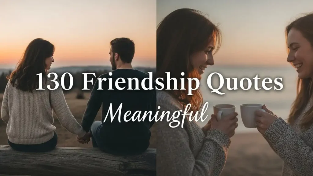 130 Friendship Quotes Meaningful