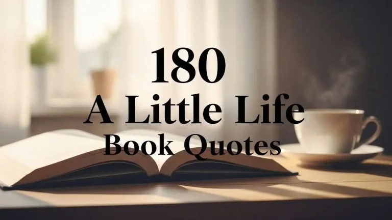 180 A Little Life Book Quotes