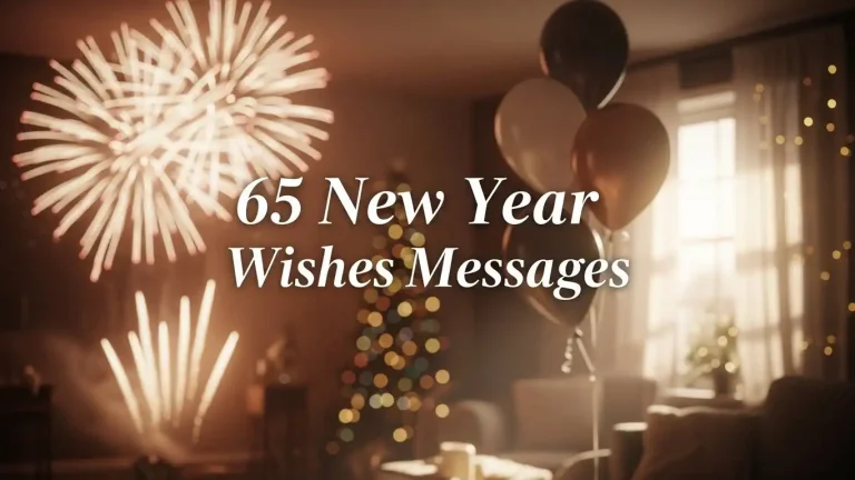 65 New Year Wishes Messages